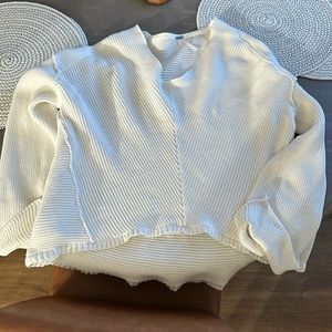 White Free People Sweater
